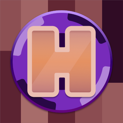 High Hand Hold'em™ logo. A big letter H on a circular poker chip background.